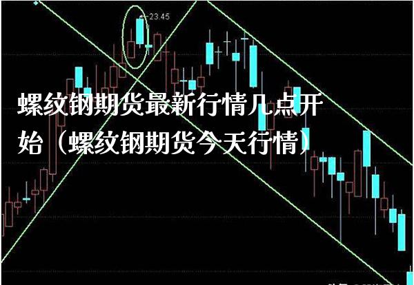 螺纹钢期货最新行情几点开始（螺纹钢期货今天行情）_https://www.xmqjcw.com_期货投资_第1张
