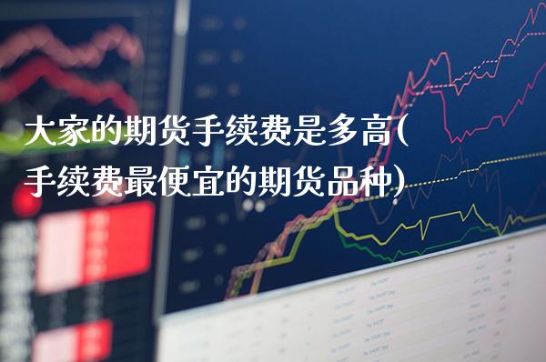 大家的期货手续费是多高(手续费最便宜的期货品种)_https://www.xmqjcw.com_期货百科_第1张