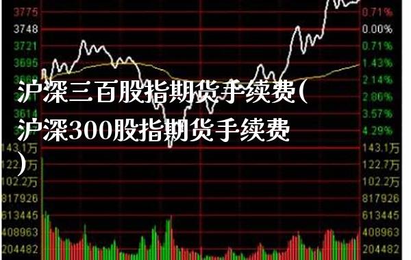 沪深三百股指期货手续费(沪深300股指期货手续费)_https://www.xmqjcw.com_基金理财_第1张