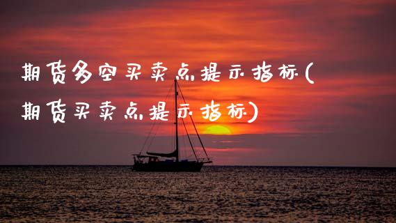 期货多空买卖点提示指标(期货买卖点提示指标)_https://www.xmqjcw.com_基金理财_第1张