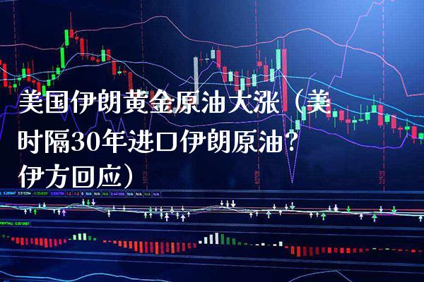 美国伊朗黄金原油大涨（美时隔30年进口伊朗原油?伊方回应）_https://www.xmqjcw.com_期货投资_第1张
