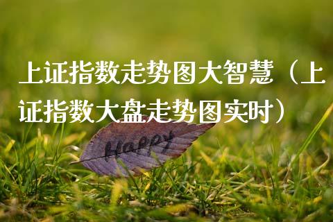 上证指数走势图大智慧（上证指数大盘走势图实时）_https://www.xmqjcw.com_期货行情_第1张