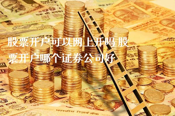 股票开户可以网上开吗 股票开户哪个证券公司好_https://www.xmqjcw.com_股票投资_第1张