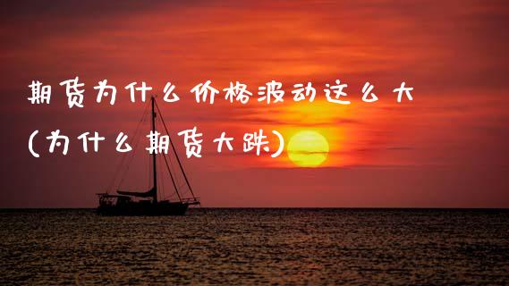 期货为什么价格波动这么大(为什么期货大跌)_https://www.xmqjcw.com_期货百科_第1张