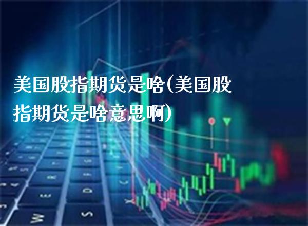 美国股指期货是啥(美国股指期货是啥意思啊)_https://www.xmqjcw.com_期货投资_第1张