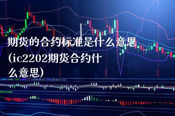 期货的合约标准是什么意思(ic2202期货合约什么意思)_https://www.xmqjcw.com_期货行情_第1张