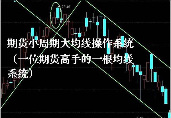 期货小周期大均线操作系统（一位期货高手的一根均线系统）_https://www.xmqjcw.com_期货投资_第1张