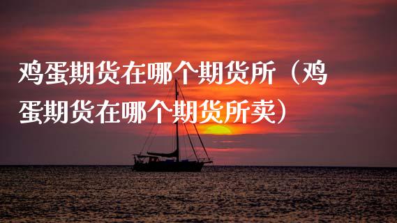 鸡蛋期货在哪个期货所（鸡蛋期货在哪个期货所卖）_https://www.xmqjcw.com_期货直播室_第1张