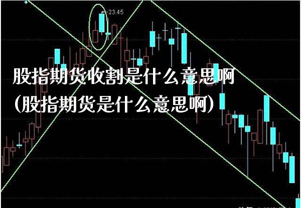 股指期货收割是什么意思啊(股指期货是什么意思啊)_https://www.xmqjcw.com_股票投资_第1张