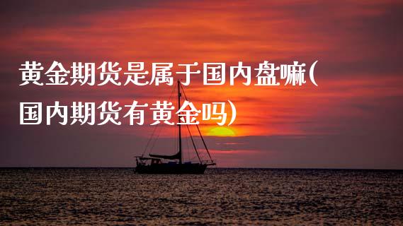 黄金期货是属于国内盘嘛(国内期货有黄金吗)_https://www.xmqjcw.com_期货开户_第1张