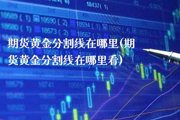 期货黄金分割线在哪里(期货黄金分割线在哪里看)_https://www.xmqjcw.com_期货百科_第1张