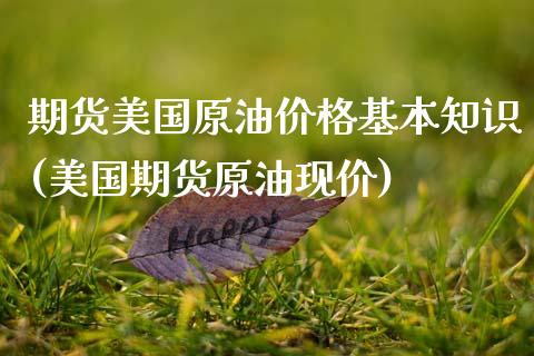 期货美国原油价格基本知识(美国期货原油现价)_https://www.xmqjcw.com_期货投资_第1张