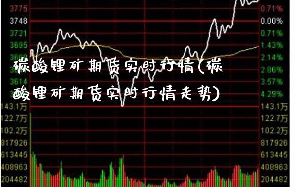 碳酸锂矿期货实时行情(碳酸锂矿期货实时行情走势)_https://www.xmqjcw.com_期货投资_第1张