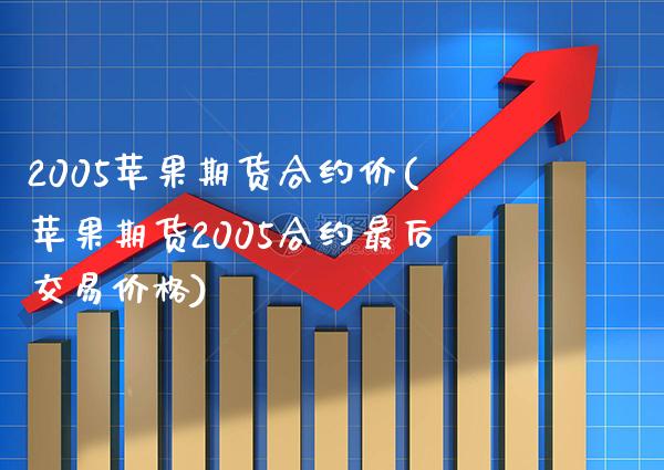 2005苹果期货合约价(苹果期货2005合约最后交易价格)_https://www.xmqjcw.com_期货行情_第1张