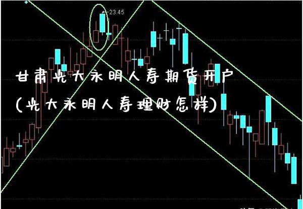 甘肃光大永明人寿期货开户(光大永明人寿理财怎样)_https://www.xmqjcw.com_期货开户_第1张