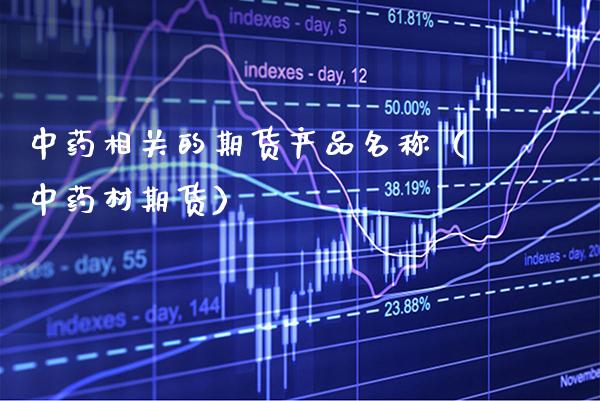 中药相关的期货产品名称（中药材期货）_https://www.xmqjcw.com_期货投资_第1张
