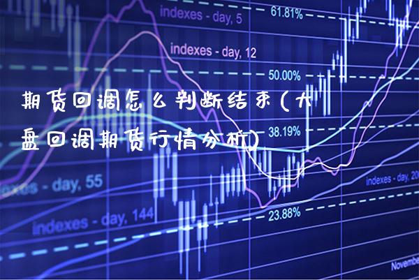 期货回调怎么判断结束(大盘回调期货行情分析)_https://www.xmqjcw.com_期货百科_第1张