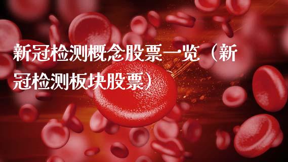 检测概念股票一览（检测板块股票）_https://www.xmqjcw.com_股票投资_第1张