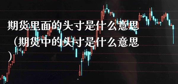 期货里面的头寸是什么意思（期货中的头寸是什么意思）_https://www.xmqjcw.com_期货投资_第1张