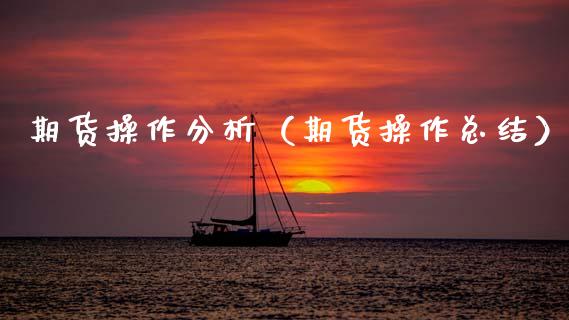期货操作分析（期货操作总结）_https://www.xmqjcw.com_期货投资_第1张