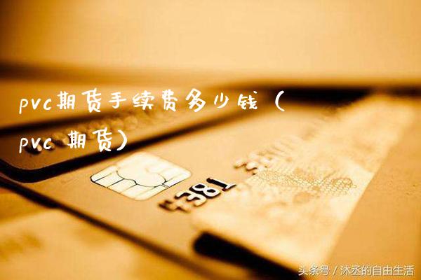 pvc期货手续费多少钱（pvc 期货）_https://www.xmqjcw.com_期货直播室_第1张