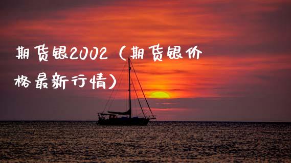 期货银2002（期货银价格最新行情）_https://www.xmqjcw.com_期货行情_第1张