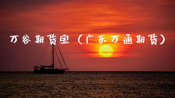 万谷期货宝（广东万通期货）_https://www.xmqjcw.com_期货直播室_第1张