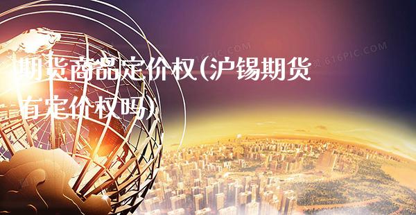 期货商品定价权(沪锡期货有定价权吗)_https://www.xmqjcw.com_期货百科_第1张