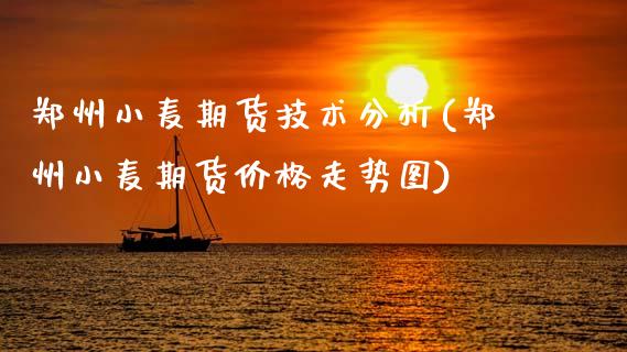 郑州小麦期货技术分析(郑州小麦期货价格走势图)_https://www.xmqjcw.com_期货投资_第1张