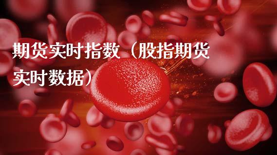 期货实时指数（股指期货 实时数据）_https://www.xmqjcw.com_期货行情_第1张