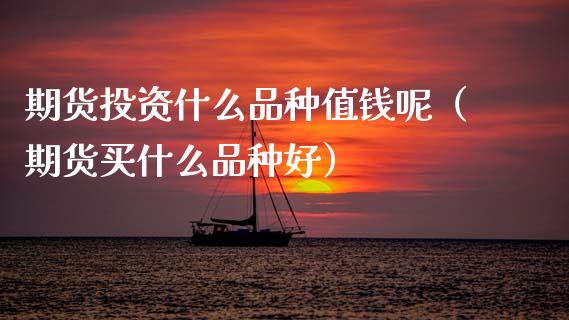 期货投资什么品种值钱呢（期货买什么品种好）_https://www.xmqjcw.com_期货直播室_第1张
