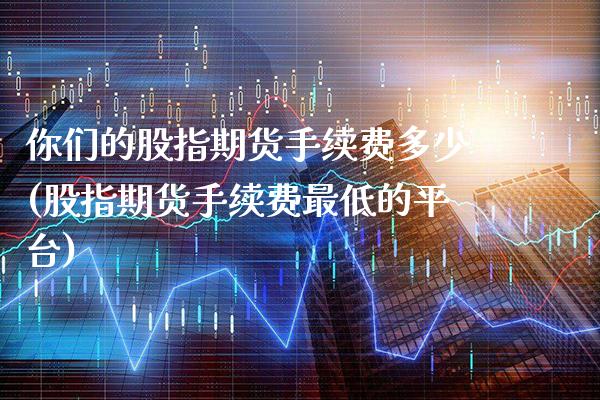 你们的股指期货手续费多少(股指期货手续费最低的平台)_https://www.xmqjcw.com_期货开户_第1张