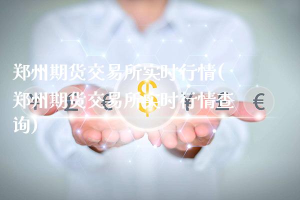 郑州期货交易所实时行情(郑州期货交易所实时行情查询)_https://www.xmqjcw.com_期货投资_第1张