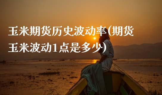 玉米期货历史波动率(期货玉米波动1点是多少)_https://www.xmqjcw.com_基金理财_第1张