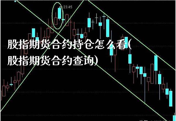 股指期货合约持仓怎么看(股指期货合约查询)_https://www.xmqjcw.com_期货百科_第1张