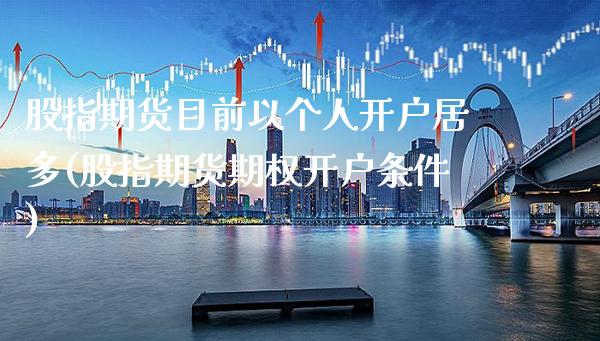 股指期货目前以个人开户居多(股指期货期权开户条件)_https://www.xmqjcw.com_股票投资_第1张