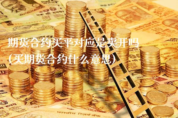期货合约买平对应是卖开吗(买期货合约什么意思)_https://www.xmqjcw.com_股票投资_第1张