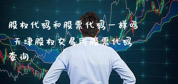股权代码和股票代码一样吗 天津股权交易所股票代码查询_https://www.xmqjcw.com_股票投资_第1张