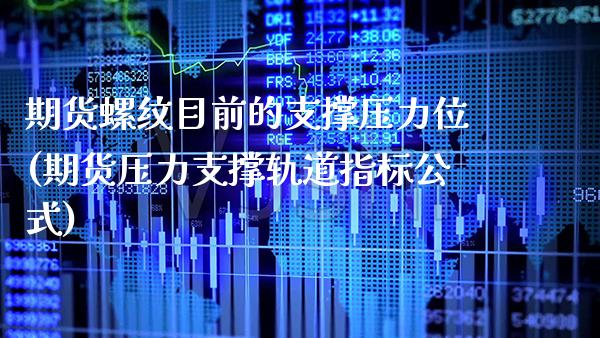期货螺纹目前的支撑压力位(期货压力支撑轨道指标公式)_https://www.xmqjcw.com_期货百科_第1张