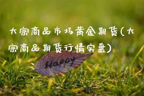大宗商品市场黄金期货(大宗商品期货行情实盘)_https://www.xmqjcw.com_期货百科_第1张