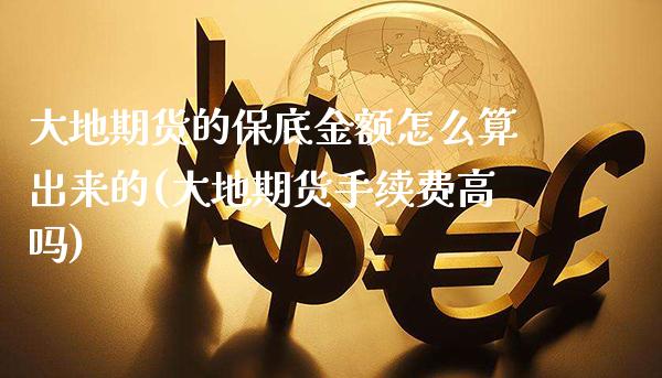 大地期货的保底金额怎么算出来的(大地期货手续费高吗)_https://www.xmqjcw.com_期货百科_第1张