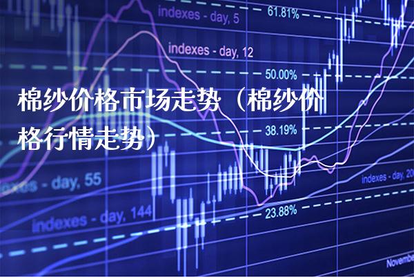 棉纱价格市场走势（棉纱价格行情走势）_https://www.xmqjcw.com_期货直播室_第1张
