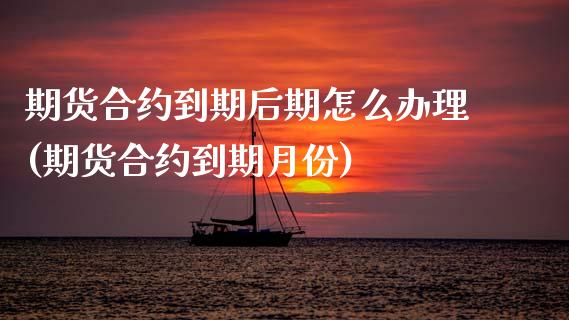 期货合约到期后期怎么办理(期货合约到期月份)_https://www.xmqjcw.com_期货百科_第1张