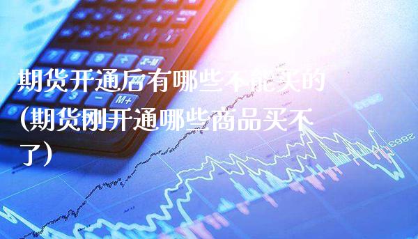 期货开通后有哪些不能买的(期货刚开通哪些商品买不了)_https://www.xmqjcw.com_期货百科_第1张
