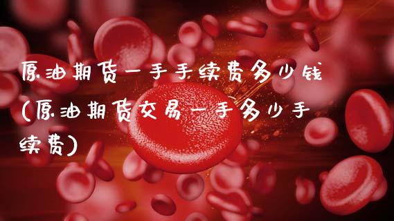 原油期货一手手续费多少钱(原油期货交易一手多少手续费)_https://www.xmqjcw.com_期货投资_第1张