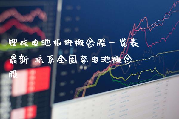 锂硫电池板块概念股一览表最新 硫系全固态电池概念股_https://www.xmqjcw.com_股票投资_第1张