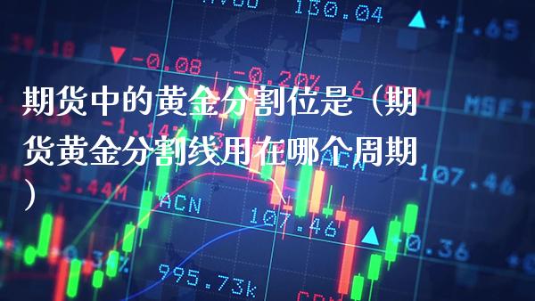 期货中的黄金分割位是（期货黄金分割线用在哪个周期）_https://www.xmqjcw.com_期货行情_第1张
