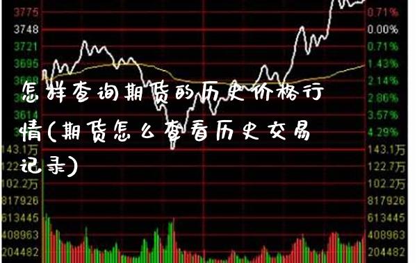 怎样查询期货的历史价格行情(期货怎么查看历史交易记录)_https://www.xmqjcw.com_股票投资_第1张