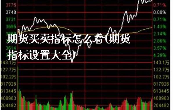 期货买卖指标怎么看(期货指标设置大全)_https://www.xmqjcw.com_股票投资_第1张