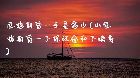 恒指期货一手是多少(小恒指期货一手保证金和手续费)_https://www.xmqjcw.com_期货开户_第1张